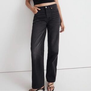 NWOT Madewell // Low Slung Straight Leg